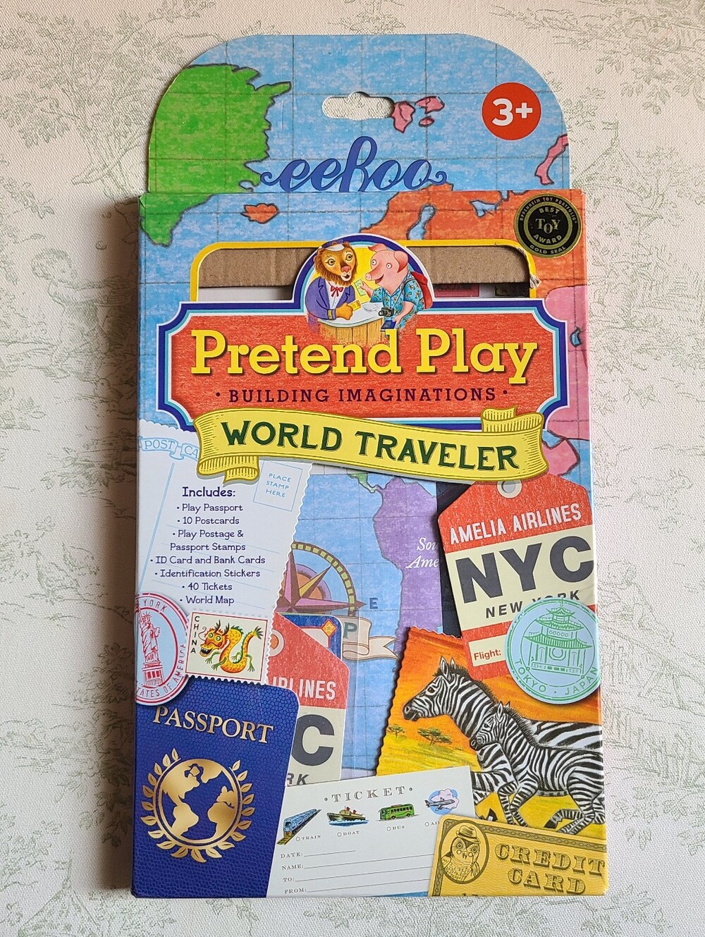 Pretend Play World Traveler Set